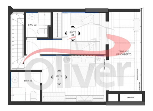 Imagem 7 de 29 de Igloo, Cobertura Duplex, 2 Vagas De Garagem, Vila Izabel, Curitiba, Parana - Ap00279 - 32977887
