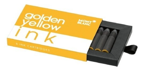 Tinta Montblanc Set Cartridges - Golden Yellow