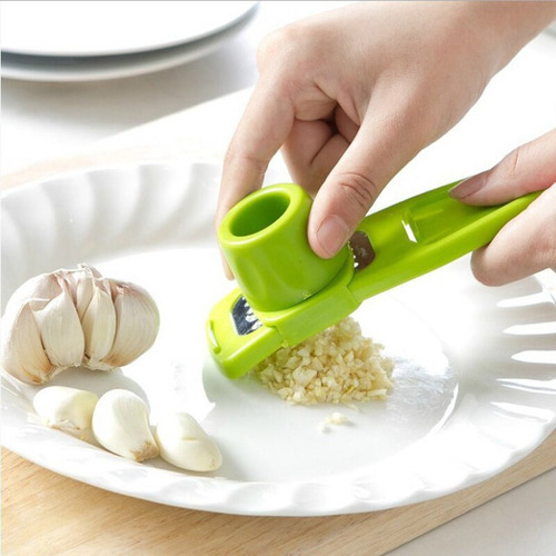 Ch Mini Molinillo De Ajo Manual De 3 Piezas, Prensa De Ajo,