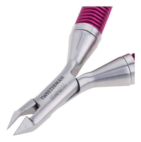 Pinza Para Cuticula Tweezerman, Con Muelle En Espiral