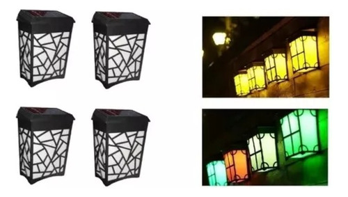 Foco Exterior Farol Solar Jardín. Ofertas Claras