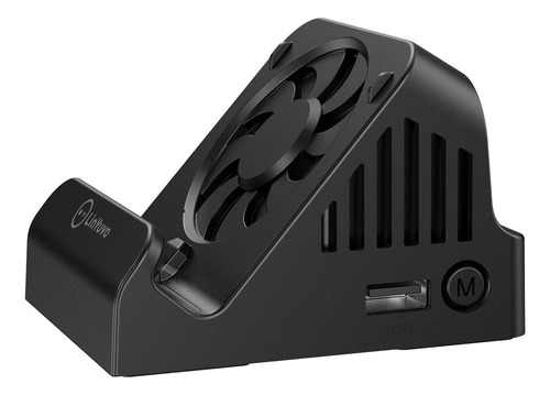 Switch Video Converter Base Accesorios Ventilador Negro