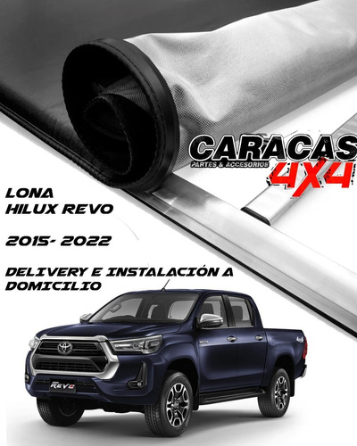 Lona Hilux Revo Enrollable 