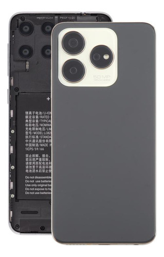Tapa Trasera De Vidrio Con Marco Intermedio Para Zte Axon 60