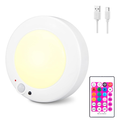 Luz De Techo Alimentada Por Pilas, Luz Led Recargable Con Se