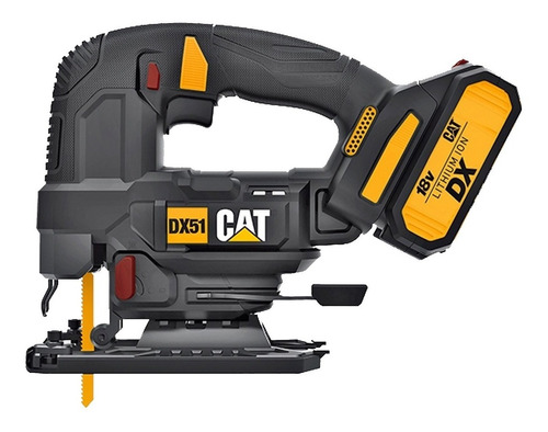 Sierra Caladora Pendular Con Bateria 18v Caterpillar Dx51b