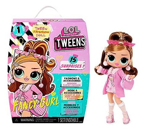 Lol Surprise Tweens Fashion Doll Fancy Gurl Con 15 Sorpresas