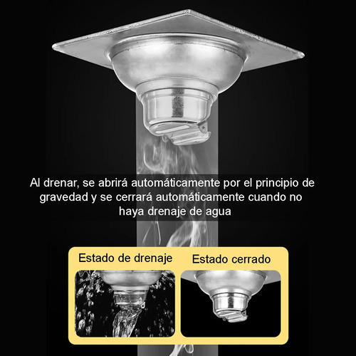 4pzs Válvula Antiolore No Retorno Drenaje Accesorios De Baño