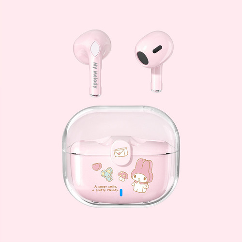 Audífonos Bluetooth Sanrio Hello Kitty Kuromi -headphones