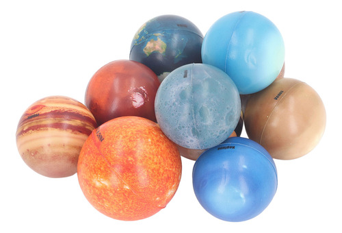 Juguetes Educativos, 10 Piezas, Sistema Solar Espacial, Plan