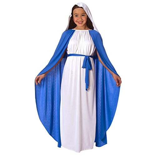 Disfraz De Natividad De La Virgen María Para Niños Traje De