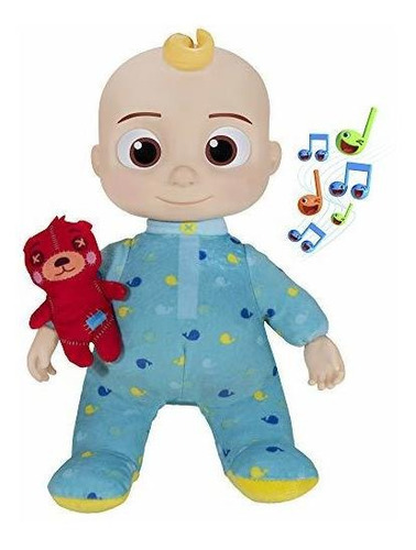 Cocomelon Musical Bedtime Jj Doll, Con Una Barriga Suave Y L