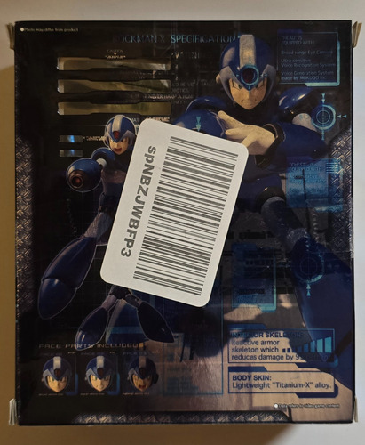 D-arts Bandai Megaman X Metallic Version Sdcc Lacrado