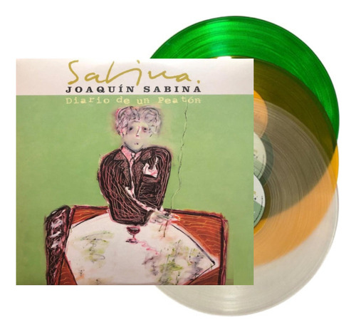 Joaquin Sabina Diario De Un Peaton 3 Lp Vinyl