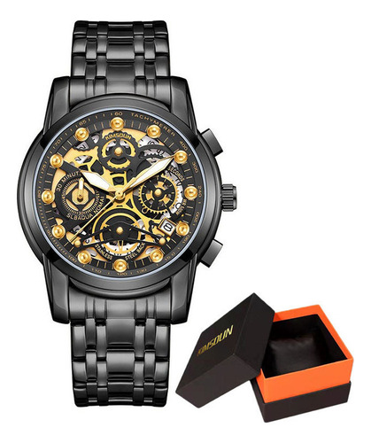 Reloj Kimsdun Fashion Luminoso Con Abertura Hueca