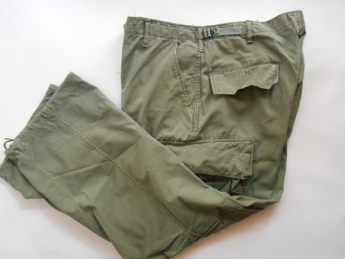 Pantalón Militar Us Army Vietnam War Verde Oliva Original Me