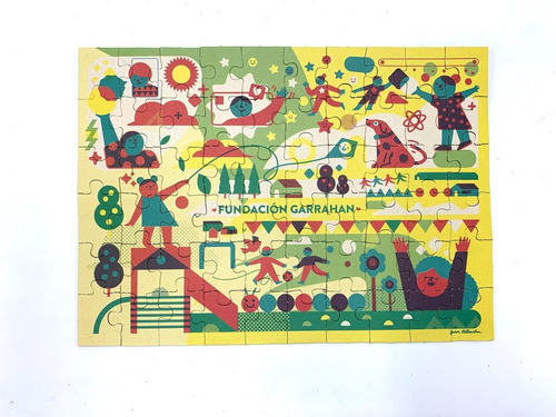 Imagen 9 de 9 de 2 Eco Rompecabezas - Arte - 60 Piezas Fundación Garrahan E
