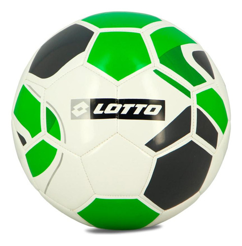 Pelota De Futbol Nro 5 Lotto Ciao Color Blanco/verde