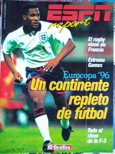 Revista Espn Report N° 3 Junio 1996 Les Ferdinand Inglaterra