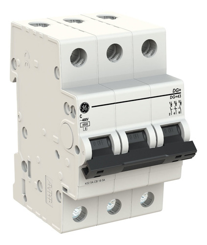 Llave Termica Tripolar General Electric By Abb 25amp