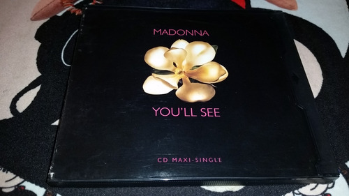 Madonna Youll See Cd Flp Case Usa 1996 Impecable Estado