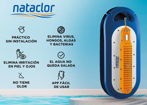 Clorador Salino Portátil Nataclor Sin Instalación Smarty
