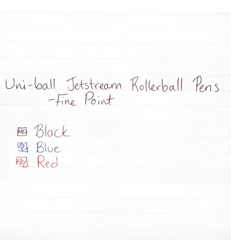 Jetstream Ballpoint Stick Pen Black Ink Medium