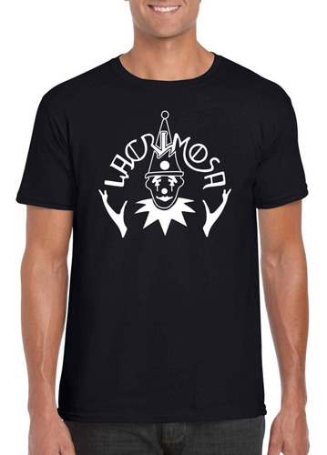 Imagen 1 de 2 de Playera Negra Lacrimosa + Sticker Gratis