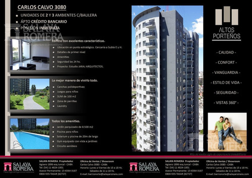 Imagen 15 de 29 de Altos Porteños A Estrenar 3 Ambientes..
