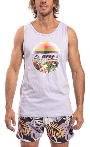 Remera Reef Be The One Chroma Tank Lila