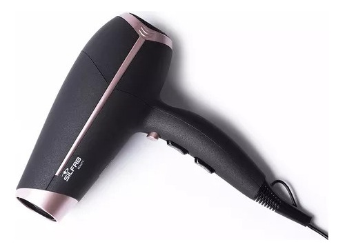 Secador De Pelo Silfab Ion Expert By 550 Liviano 1800w Negro