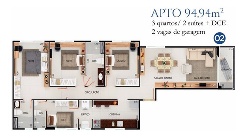 Imagem 1 de 21 de Apartamentos No Bairro Do Bessa - 23353-12328