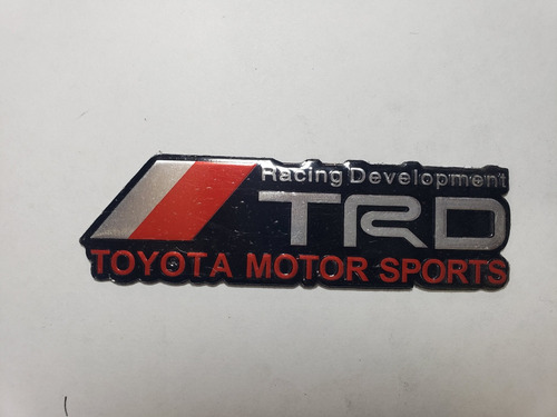 Emblema Calcomania Toyota Trd