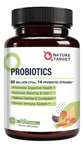 Probioticos Y Prebioticos Flora En Capsulas Lactobacilos 90c