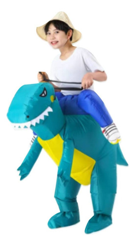 Disfraz De Dinosaurio Inflable Para Niños [u]