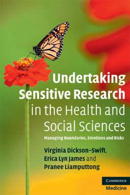 Undertaking Sensitive Research In The Health And Social S...