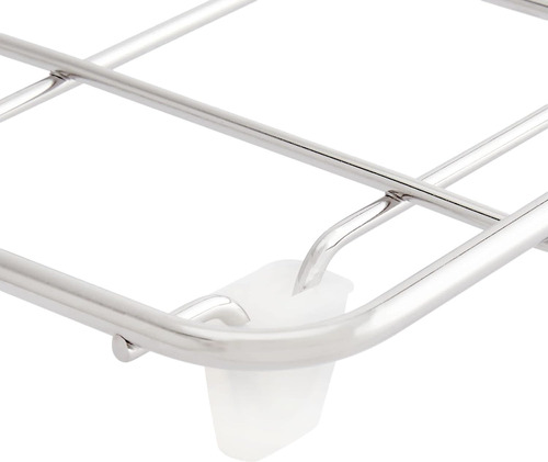 476351 Torun 30 L X 15-7/8 W Estante De Lavabo De Acero In