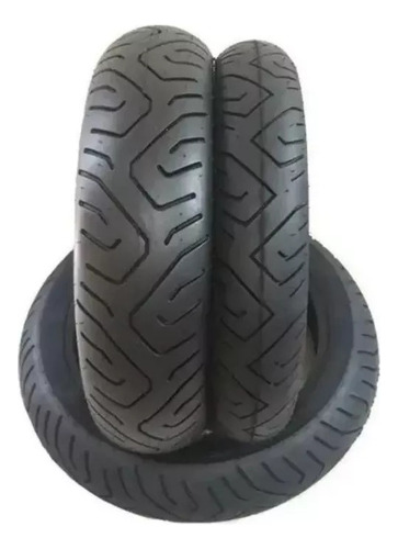 Par Pneu Largo Fazer 110/70-17 + 140/70-17 Technic Sport