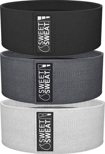 Sweet Sweat Hip Bands, Bandas Resistencia Paquete 3