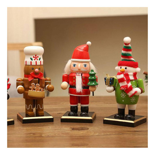 Shaoke Cascanueces Establece La Decoración De La Papá Noel