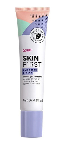 Crema Gel Contorno De Ojos Roll-on Skin First De Cyzone