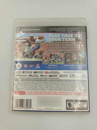Ncaa Football 14 | Ps3 (Reacondicionado)