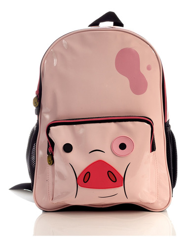 Mochila De Gravity Falls De Pato / Waddles Color Rosa