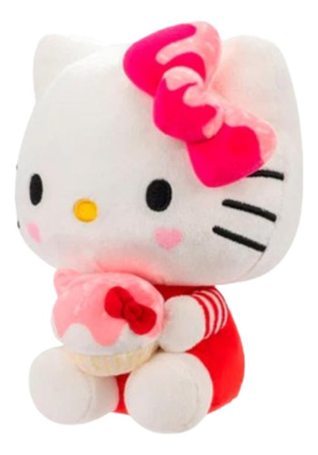 Jazwares Hello Kitty Cupcake Peluche 20cm Hello Kitty 