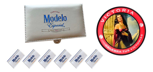 Domino Modelo Especial Blanco Libro Beige + Portavaso Gala 6
