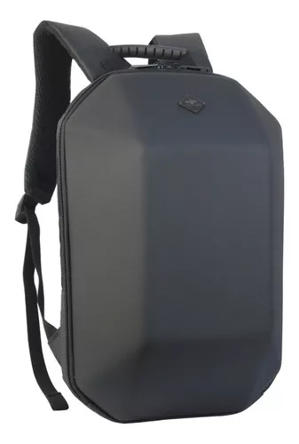Mochila Mormaii Executiva Rígida 21 Litros Laptop Mor0100 Cor Preto
