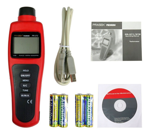 Tacómetro Digital Laser Pr-372 Prasek / Mihaba