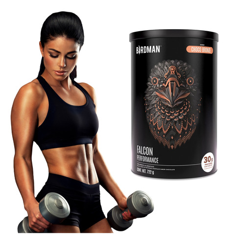 Birdman Falcon Performance Proteina Vegetal 722g Choco Bronz