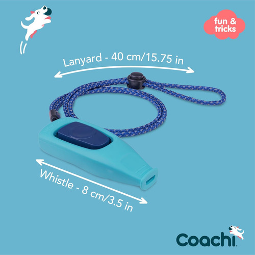 Coachi Whizzclick, 2 En 1 Combinado Clicker Y Silbato, D...