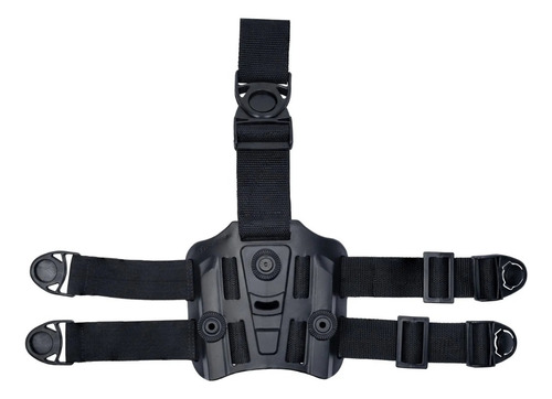 Coldre Perna P/ Pistola Glock Gen5 G17 19 22 23 E G22 Pmsp